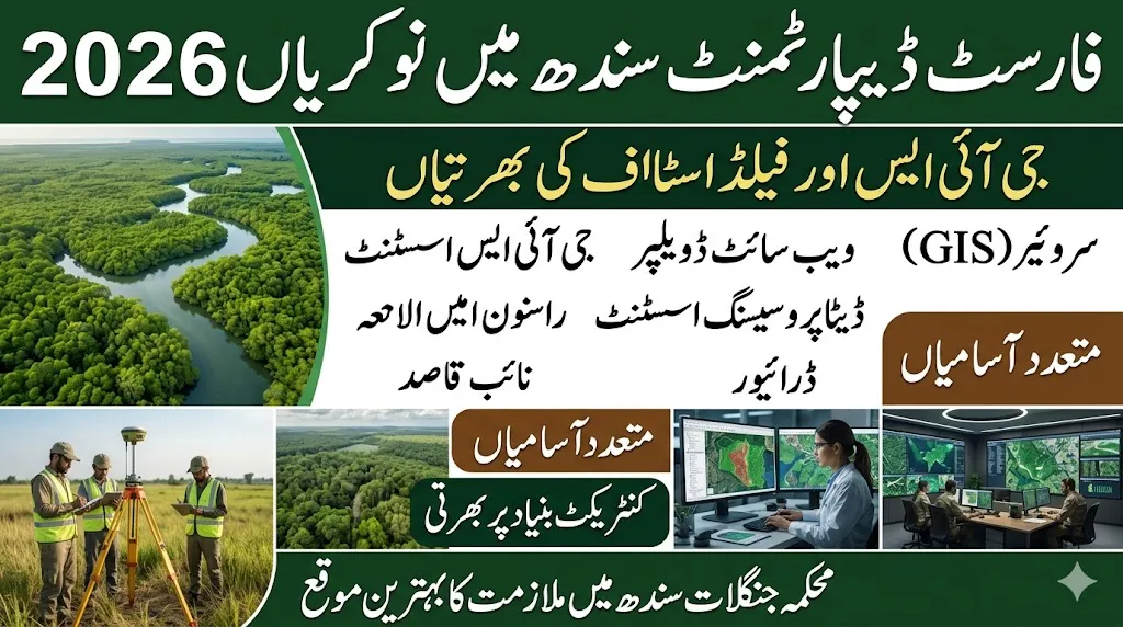 Forest Department Sindh Jobs 2026