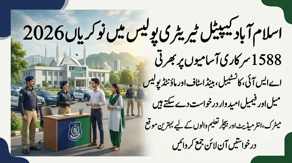 Islamabad Capital Territory Police Jobs 2026